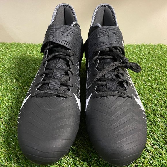 Nike Alpha Menace Pro 2 Football Cleats Black White Men\'s Size 14 CK4277-001 NEW main image 4
